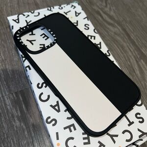 Casetify Black and White Stripe iPhone 16 Pro Max Case